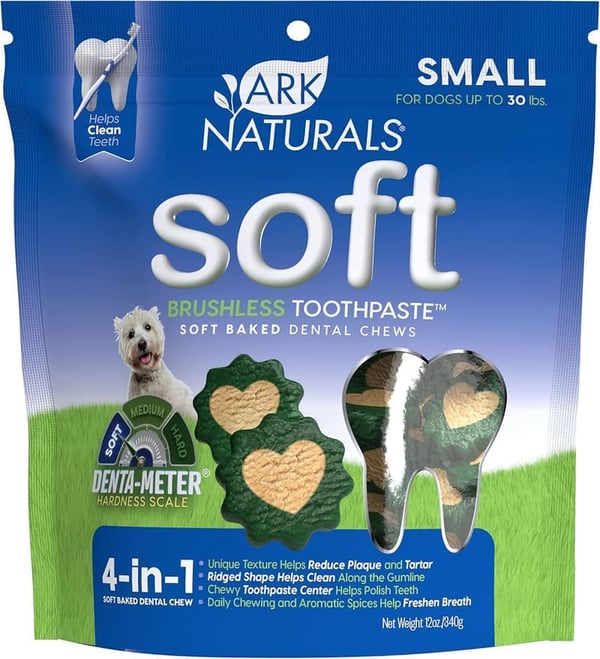 Dog Dental Chews for Small Breeds - Breath Freshening 12oz