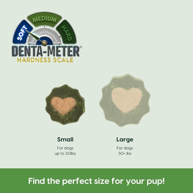Dog Dental Chews for Small Breeds - Breath Freshening 12oz