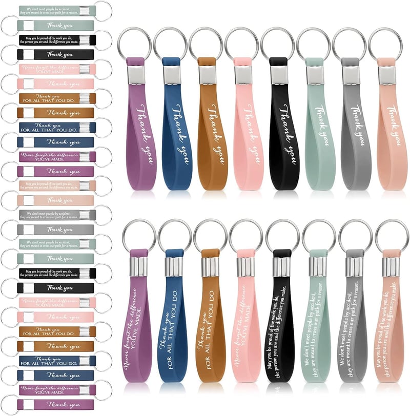 Graduation Thank You Keychains - 80 Inspirational Gifts