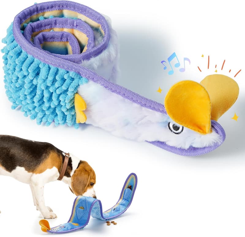 Durable Crinkle Dog Squeaky Toy for Small to Large Dogs