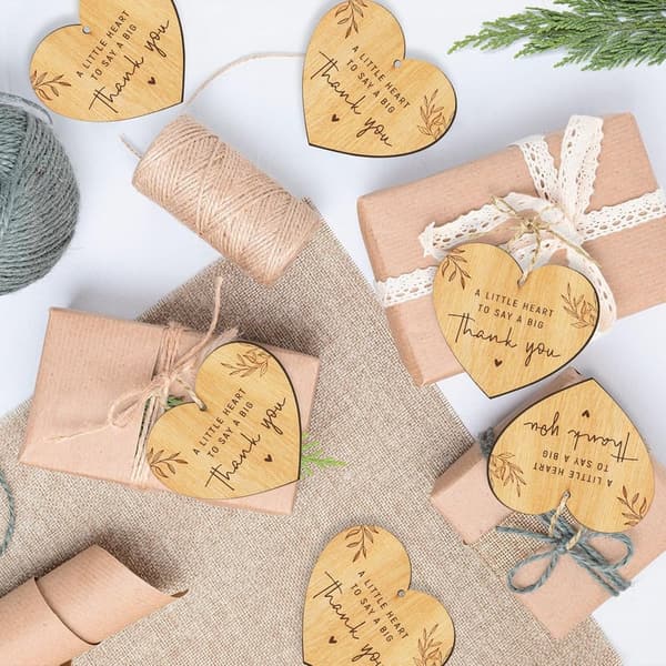 Thank You Ornaments Set for Women - 6pcs Appreciation Gifts