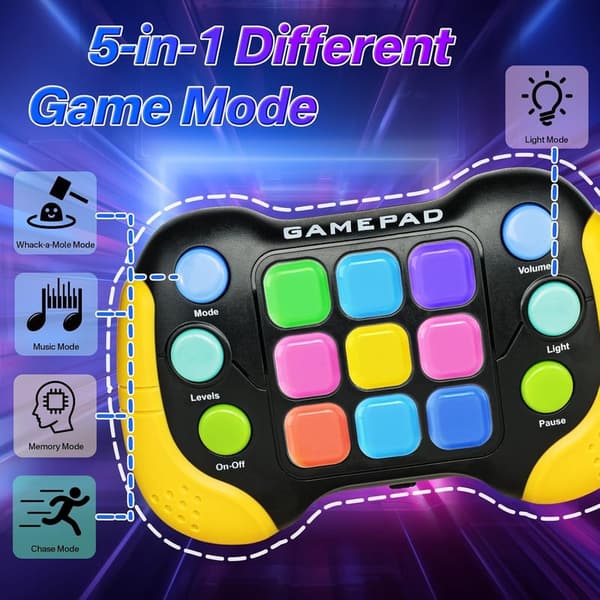 Light-Up Electric Fidget Toy for Kids Ages 8-13 - Birthday Gift