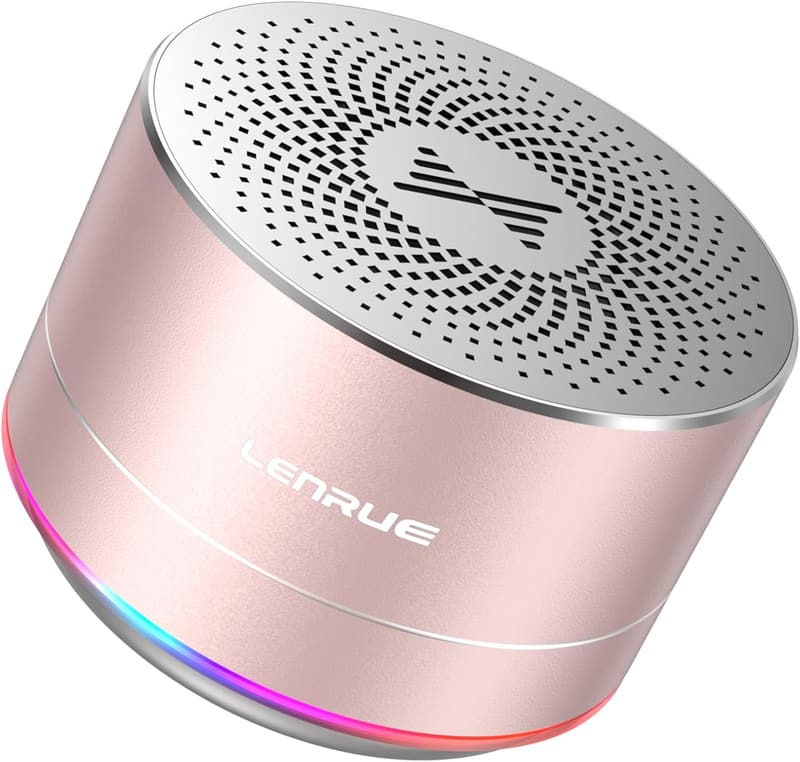 Portable Wireless Bluetooth Speaker with Lights - Gifts for Women