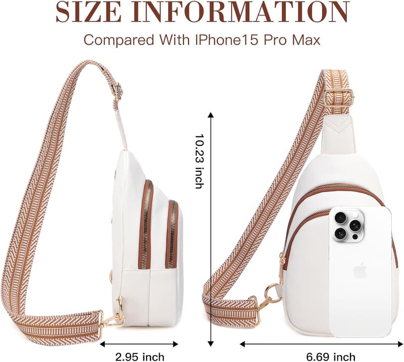 Personalized Mother's Day Initial Sling Bag for Women