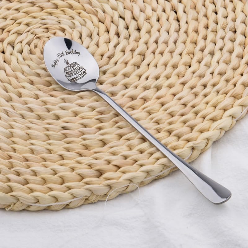 25th Birthday Gifts: Unique Spoon for Men & Women