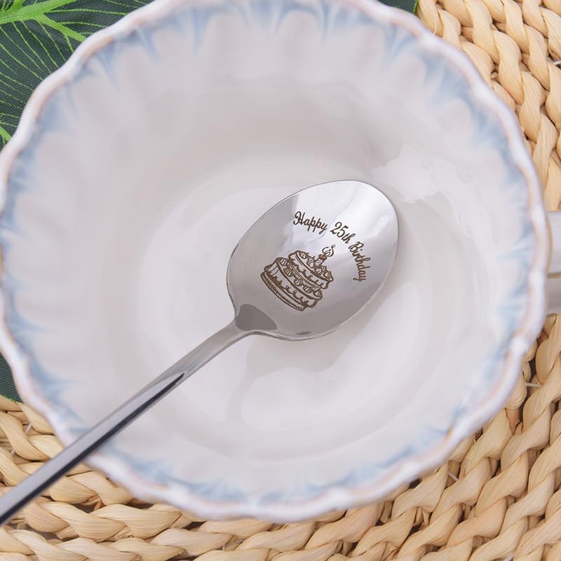 25th Birthday Gifts: Unique Spoon for Men & Women