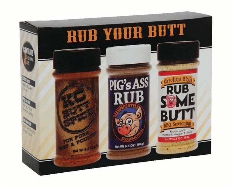 BBQ Seasoning Gift Pack for Grilling Enthusiasts
