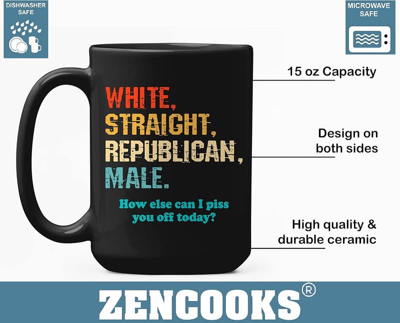 Political Gifts for Men - Funny 15oz Republican Coffee Mug