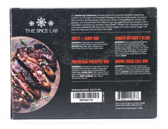Gourmet Barbecue Gift Set with Unique Seasonings