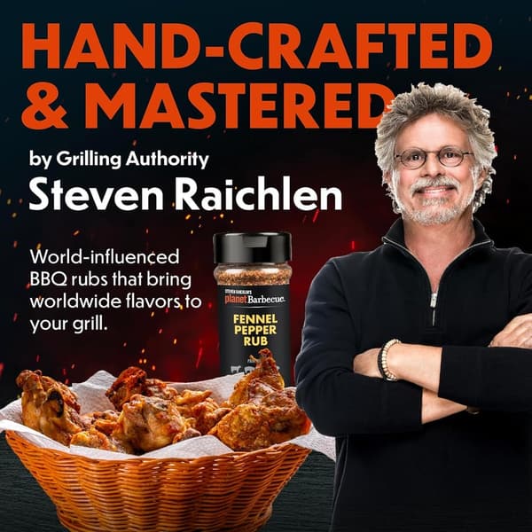 Gourmet BBQ Rubs & Spices Gift Box – 6 Pack Grilling Set for Men