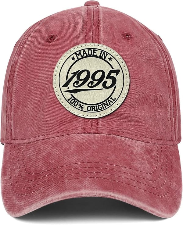 30th Birthday Vintage Cotton Baseball Cap for Men & Women