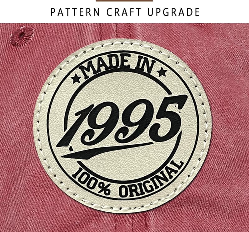 30th Birthday Vintage Cotton Baseball Cap for Men & Women