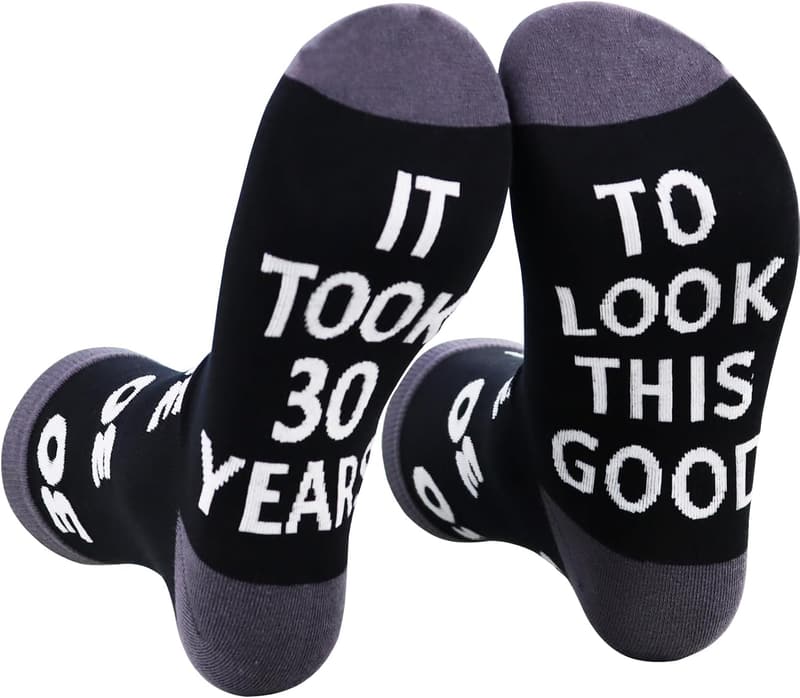 Father's Day Unique Stitch Novelty Socks