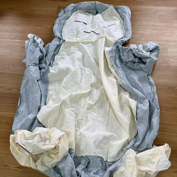 Large Plush Bean Bag Chair Cover - Holiday & Birthday Gift