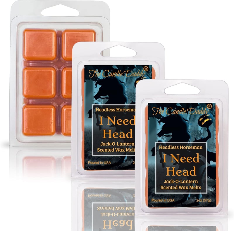 Halloween Jack-o-Lantern Scented Wax Melt - 2 oz Pack