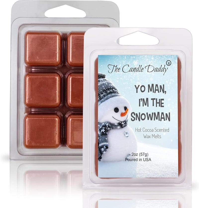 Christmas Hot Cocoa Scented Wax Melts - 2 oz, 6 Cubes
