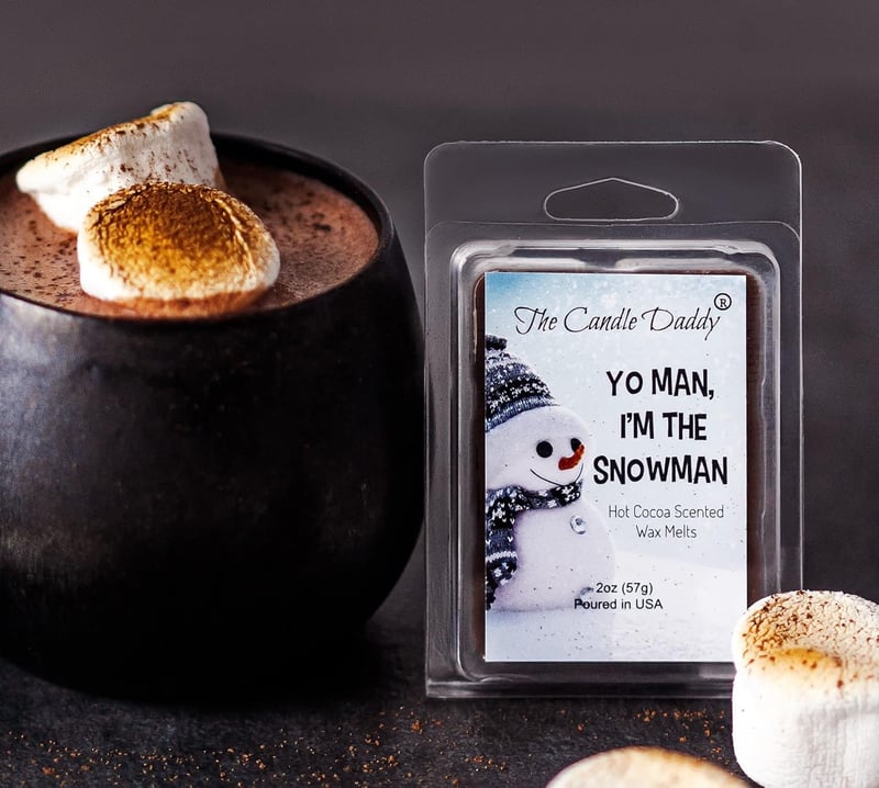 Christmas Hot Cocoa Scented Wax Melts - 2 oz, 6 Cubes