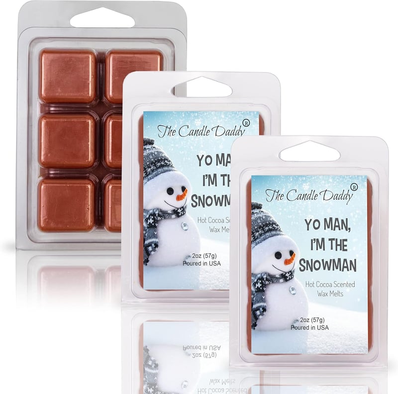 Christmas Hot Cocoa Scented Wax Melts - 2 oz, 6 Cubes