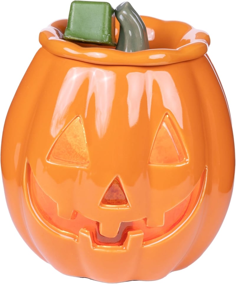 Halloween Jack O' Lantern Wax Melt Warmer for Scented Melts