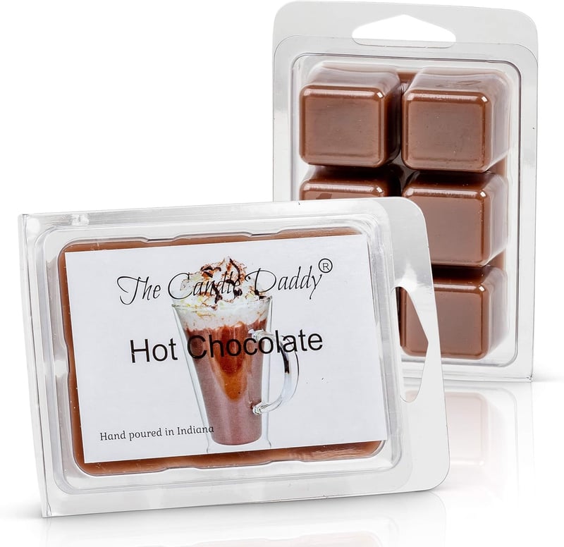 Hot Chocolate Cocoa Scented Wax Melts - 2 oz, 6 Cubes