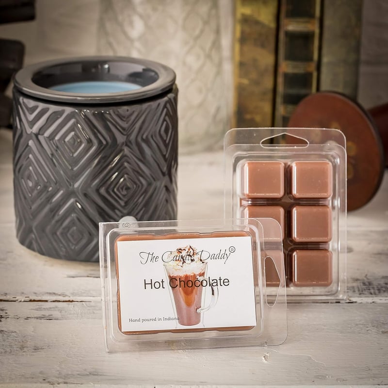 Hot Chocolate Cocoa Scented Wax Melts - 2 oz, 6 Cubes