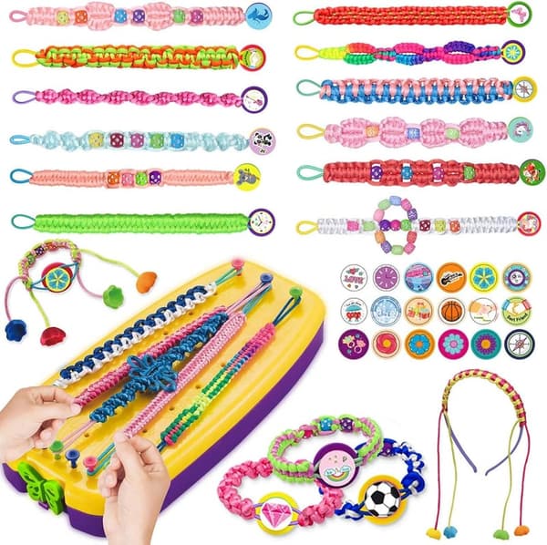 Friendship Bracelet Making Kit for Kids Ages 8-12