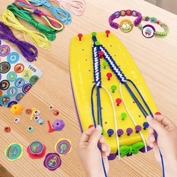 Friendship Bracelet Making Kit for Kids Ages 8-12