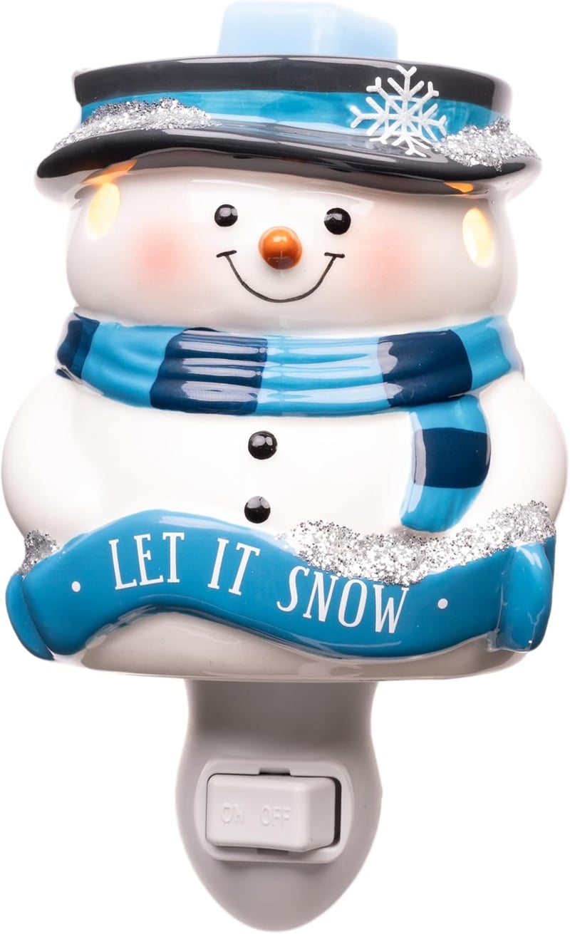 Christmas Snowman Electric Wax Warmer - Holiday Collection