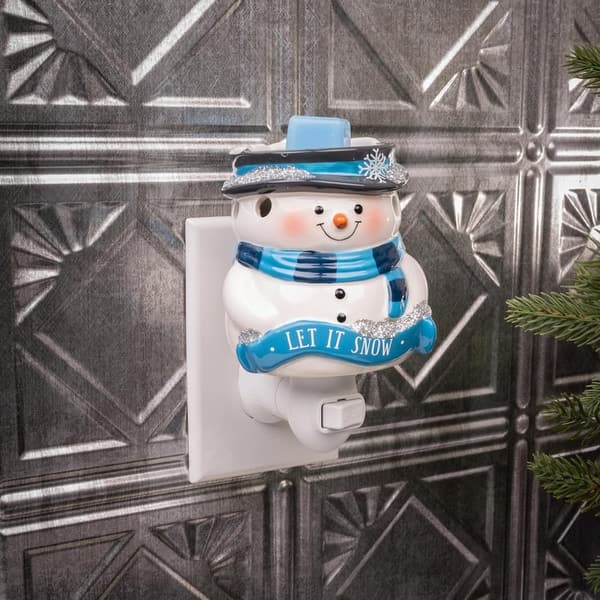 Christmas Snowman Electric Wax Warmer - Holiday Collection
