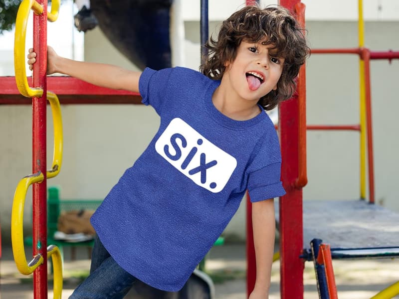 6th Birthday Shirt for Boys - Fun Toddler T-shirt