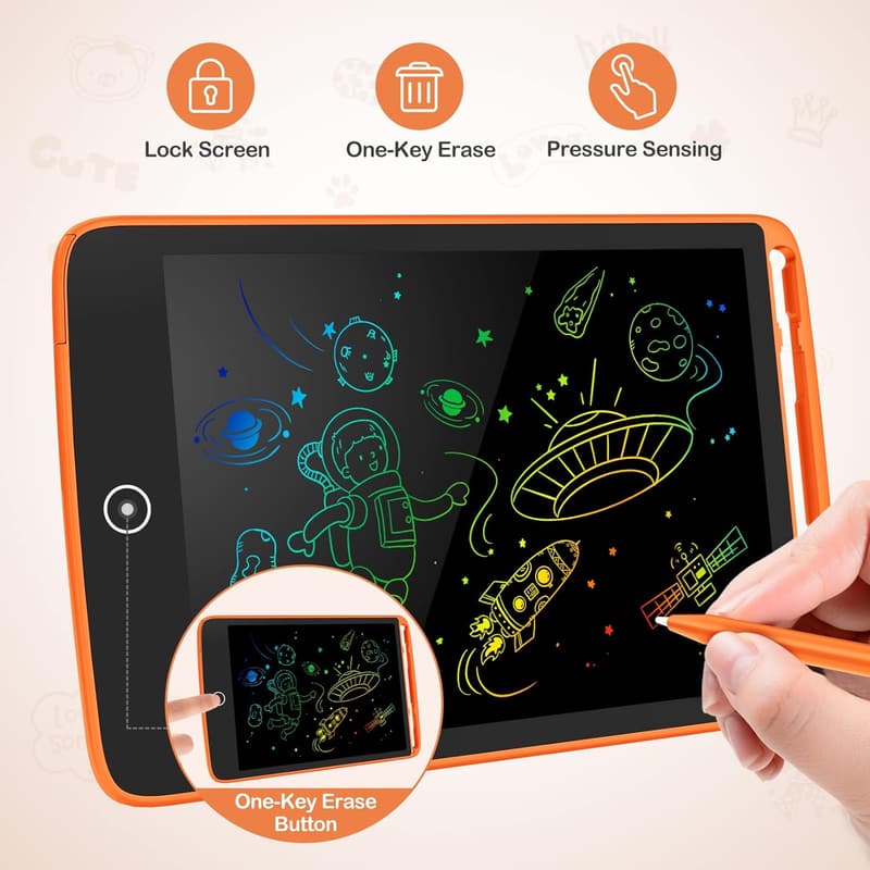 Colorful 8.5 Inch LCD Writing Tablet - Learning Toys for Kids