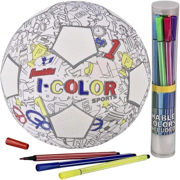 Custom Color Mini Football/Soccer Ball for Kids with Markers