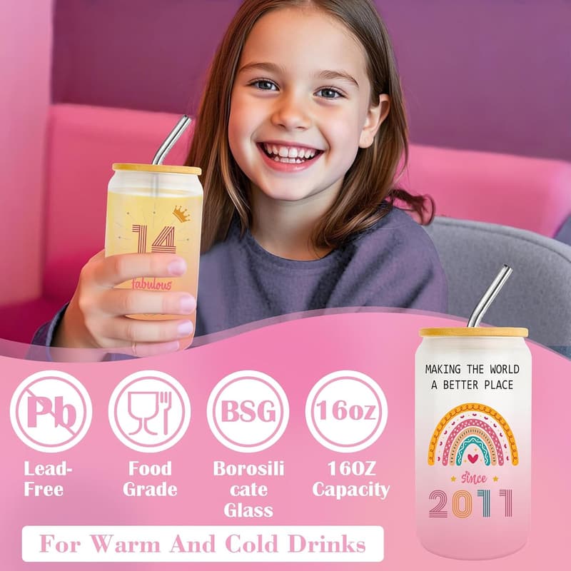 Trendy 14th Birthday Gift Set for Teen Girls