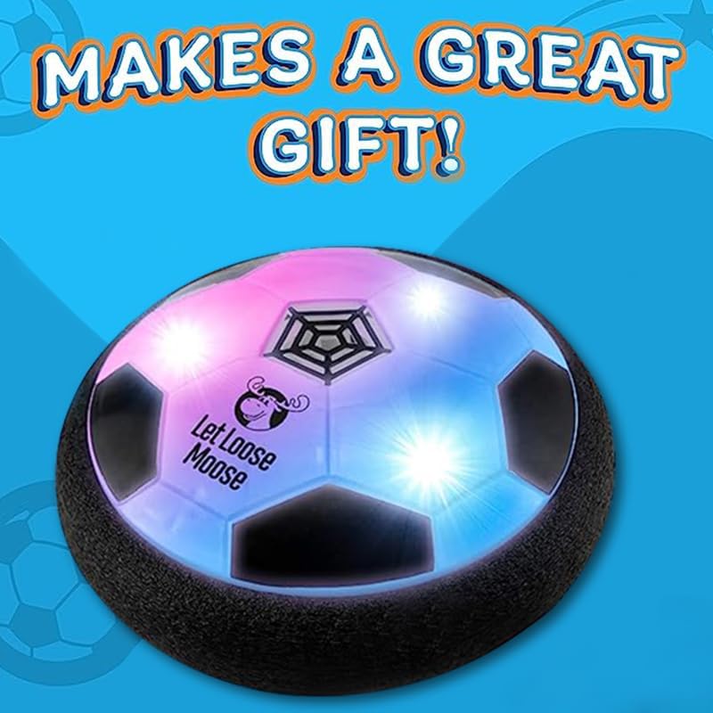 Indoor LED Floating Hover Soccer Ball for Kids Ages 6-12