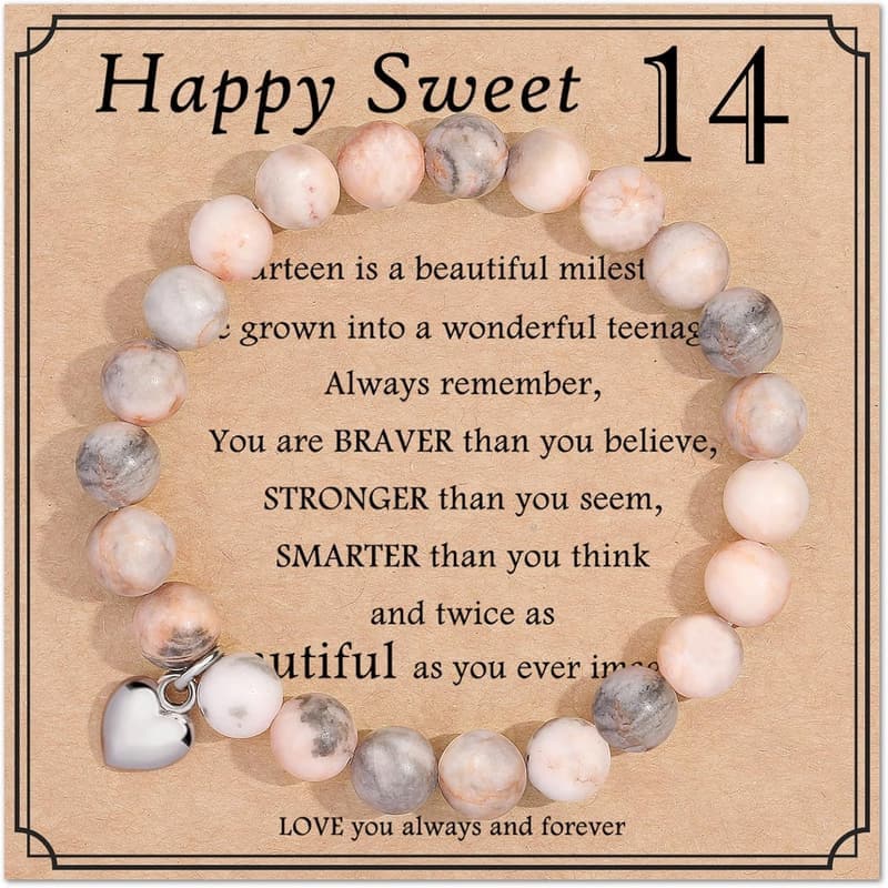 Natural Stone Bracelet - Birthday Gift for Women