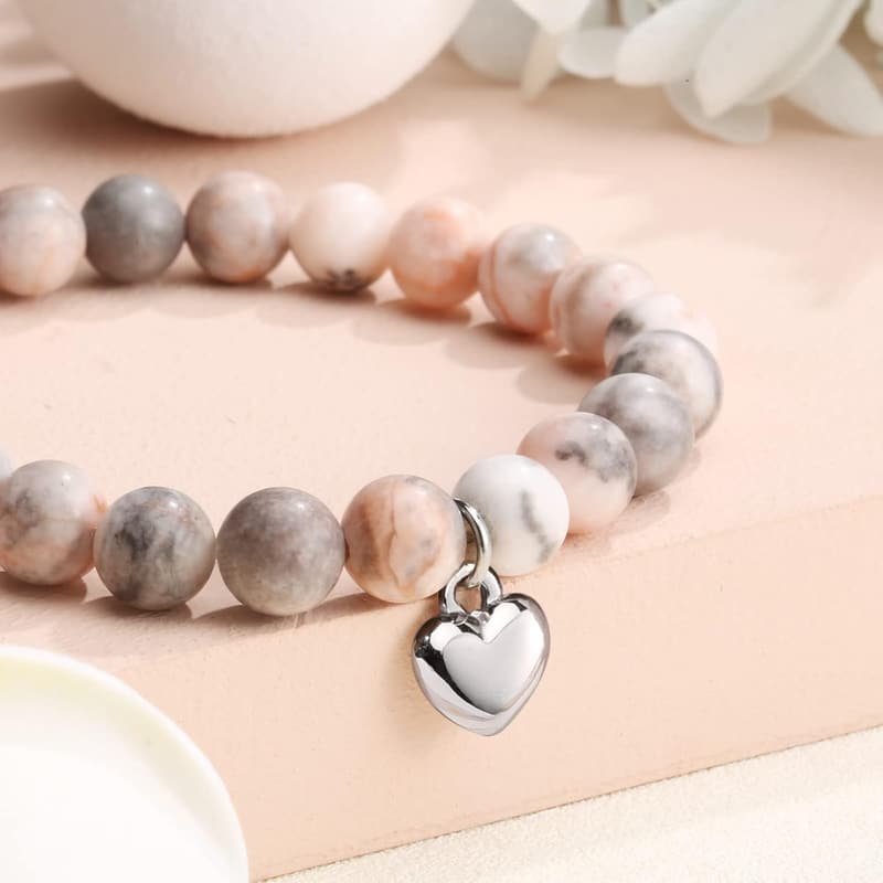 Natural Stone Bracelet - Birthday Gift for Women