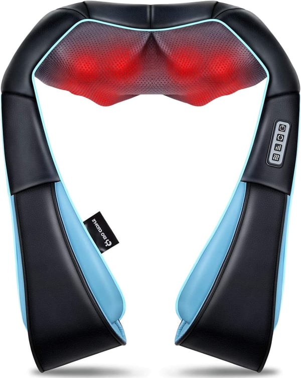 Shiatsu Neck and Back Massager with Heat - Ideal for Couples