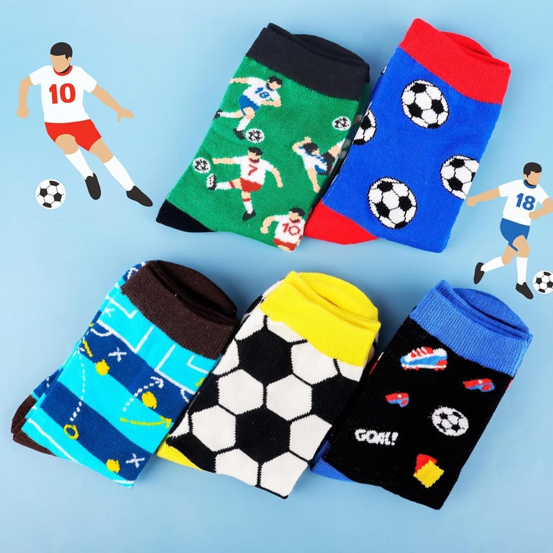Boys' Sports Socks - Football, Basketball, Baseball Gifts