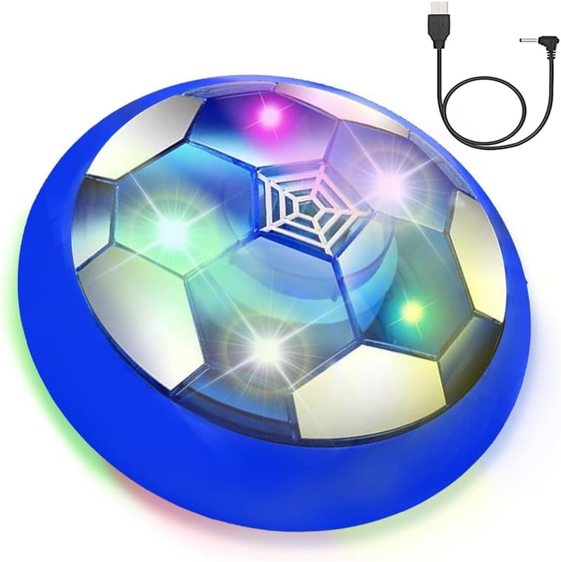 LED Light Hover Soccer Ball for Kids - Indoor/Outdoor Game (Ages 3-9)