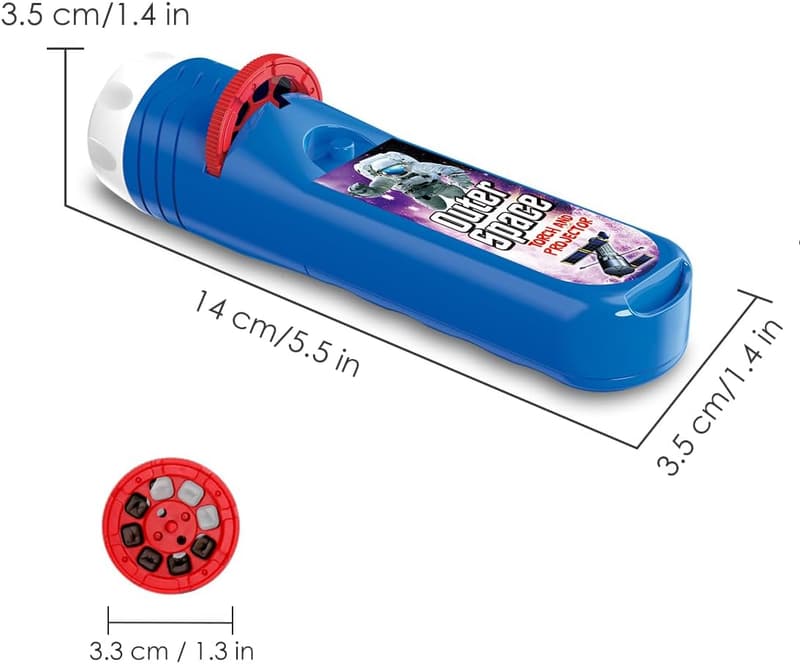 Outer Space Projector Toy for Kids - Educational Gift with 24 Images