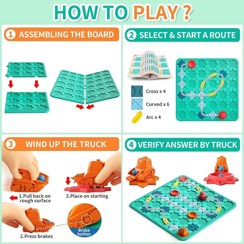 STEM Educational Board Game for Kids Age 4-8