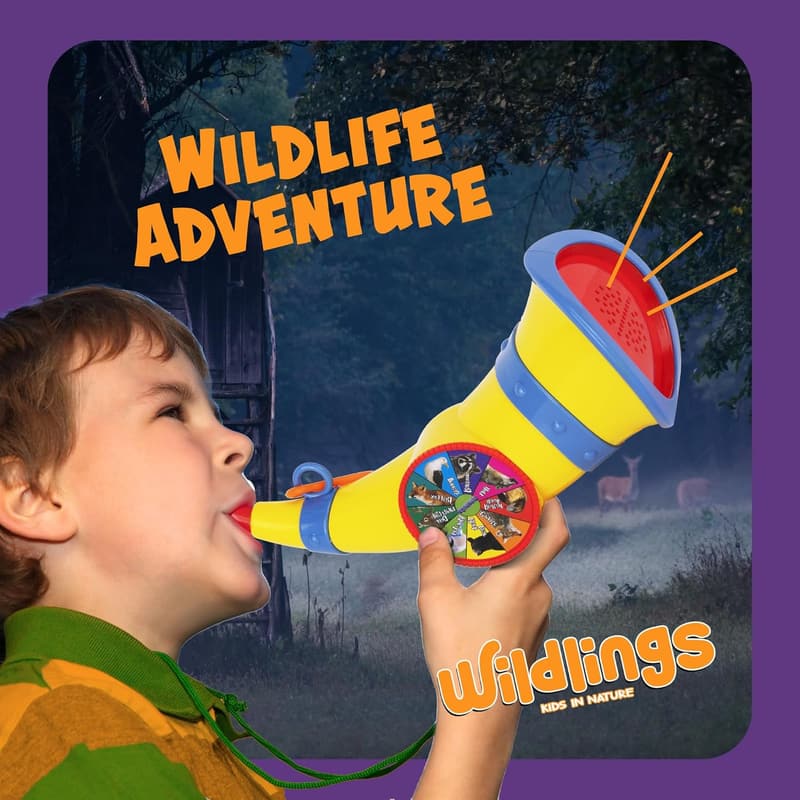 Outdoor Animal Caller for Kids - Fun Birthday Gift with 9 Sounds