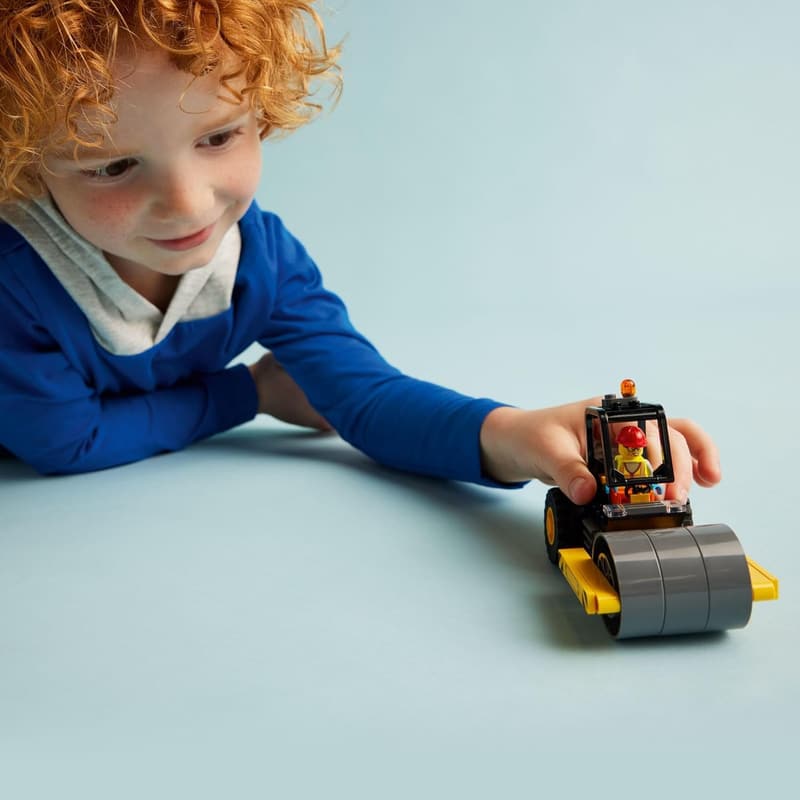 LEGO City Construction Steamroller Toy Playset for Kids