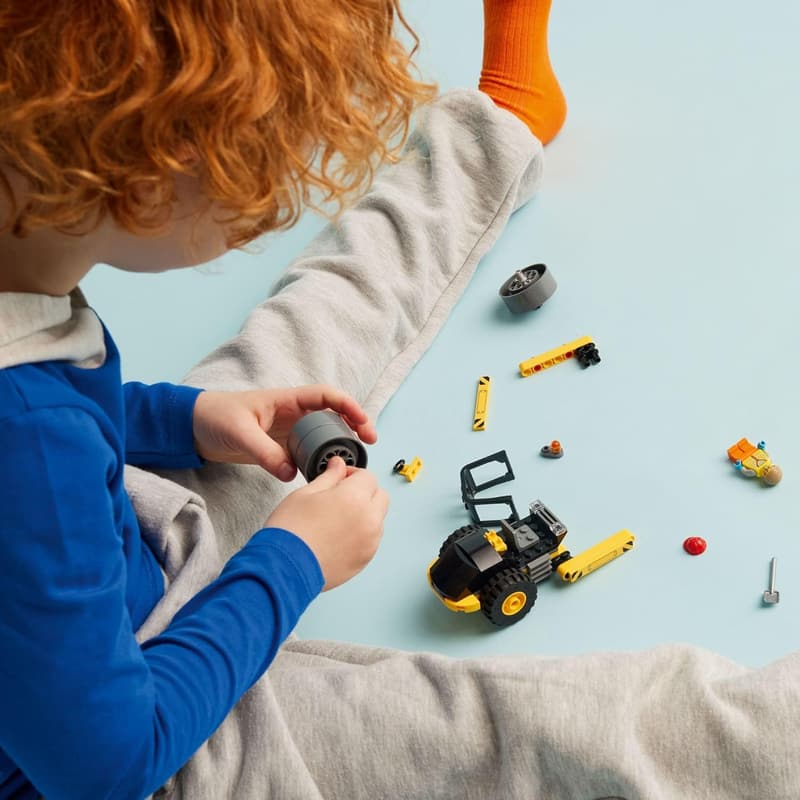 LEGO City Construction Steamroller Toy Playset for Kids
