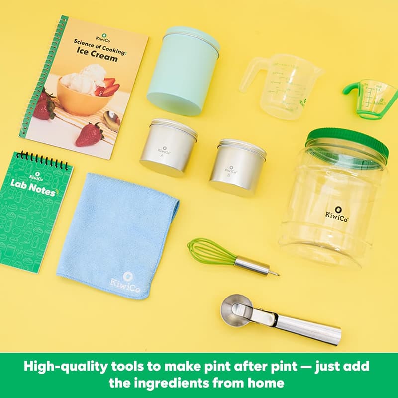Science of Cooking: Ice Cream Chemistry Kit for Ages 5+