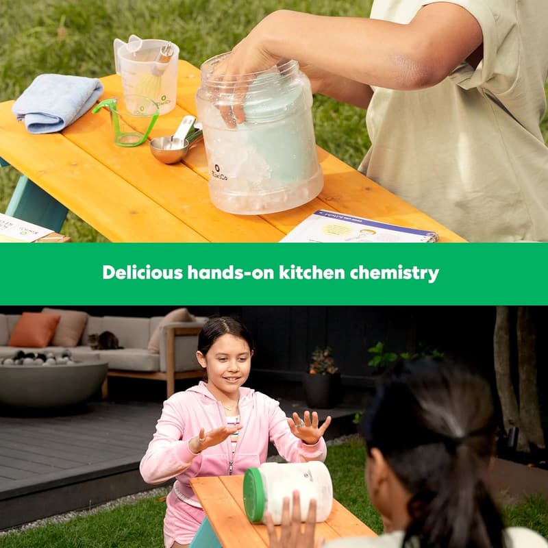 Science of Cooking: Ice Cream Chemistry Kit for Ages 5+