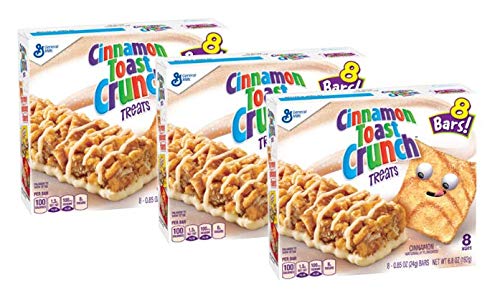 Cinnamon Toast Crunch Snack Bars - Pack of 3 (0.85 oz each)