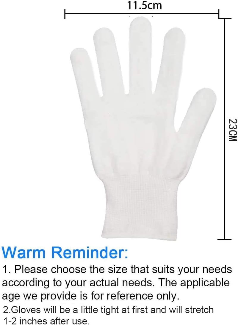 LED Flashing Gloves for Kids - Halloween & Birthday Party Favor