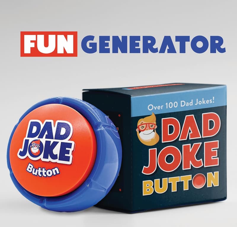 Funny Dad Joke Talking Button | 100+ Hilarious Jokes for Father's Day