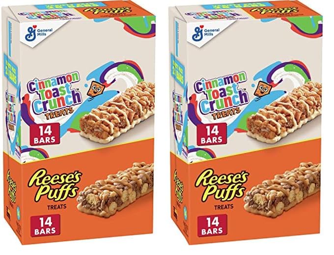 Cinnamon Toast Crunch Cereal Treat Bars Variety Pack, 28 ct